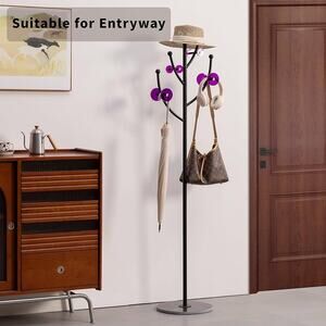 Heavy Duty Flower Shape Coat Rack New